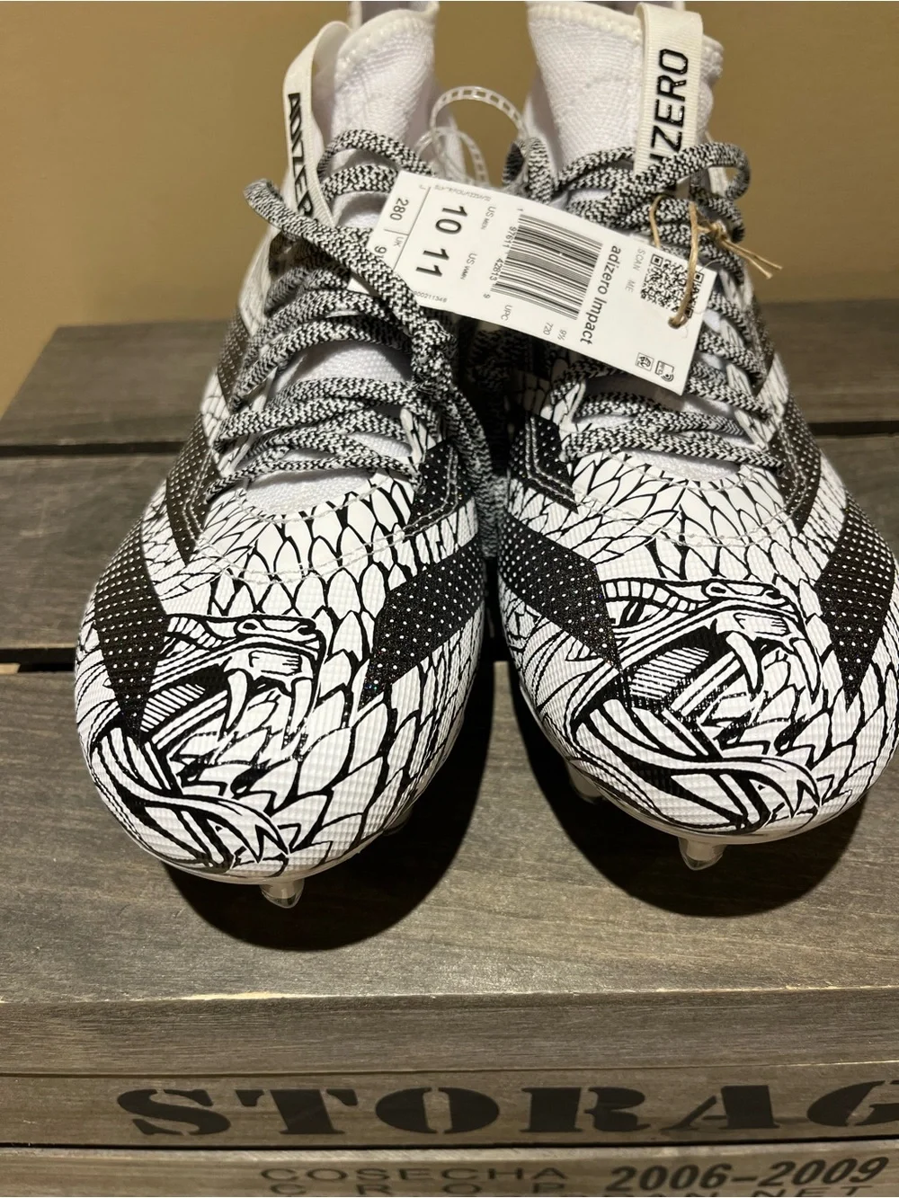 adidas adizero Impact Exotic Speed Football Cleats - Sz 10 M | 11 W NWOB
